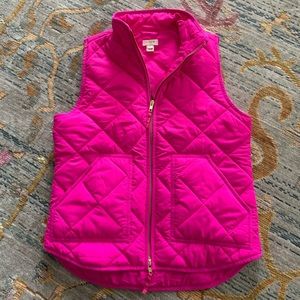 JCrew Hot pink Vest Size Small